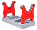 ERNST ... ULTRA STAND AIRPLANE STAND (RED/GREY)