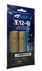 ESTES ... E12-6 STANDARD ENGINE (3) HAZ