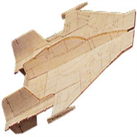 ESTES 5021... WEST WING STAR WARS A-WING
