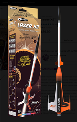 ESTES ... LASER X2 MODEL ROCKET KIT