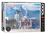 EUROGRAPHICS PUZZLES ... NEUSCHWANSTEIN CASTLE GERMANY (WINTER SCENE) PUZZLE (1000PC)