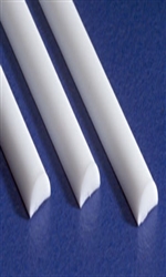 EVERGREEN ... STYRENE HALF ROUND .060" (5)