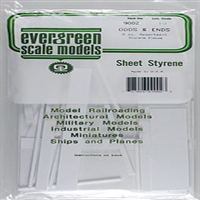 EVERGREEN ... STYRENE ODDS & ENDS 1/2 Lb.