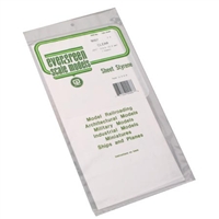 EVERGREEN ... CLEAR SHEET .015X6X12  (2)
