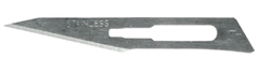 EXCELL ... STAINLESS STEEL ANGLED SCALPEL BLADES (2)
