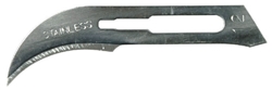 EXCELL ... STAINLESS STEEL CONCAVE SCALPEL BLADES (2)