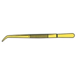 EXCELL ... SS TWEEZER,6" CURVED