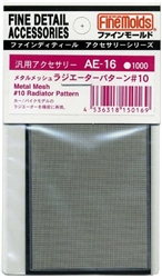 FINE MOLDS ... METAL MESH #10 RADIATOR PATTERN