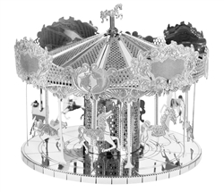 Fascinations Metal Earth ... MERRY GO ROUND 3D METAL MODEL KIT