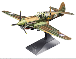 Fascinations Metal Earth ... P-40 WARHAWK 3D METAL MODEL KIT