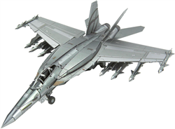 Fascinations Metal Earth ... F/A-18 SUPER HORNET 3D METAL MODEL KIT