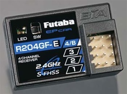 FUTABA ... 4CH R204GF-E 2.4G SFHSS MICRO