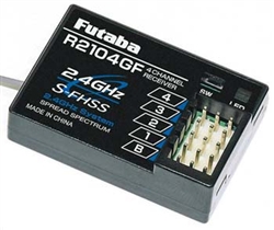 FUTABA ... R2104GF 2.4G S-FHSS 4CH RX 4PL