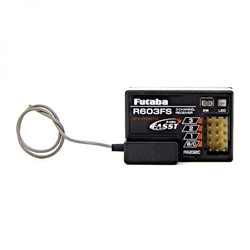 FUTABA ... R603FS FASST 2.4 GHZ SYSTEM 3-CHANNEL RECEIVER