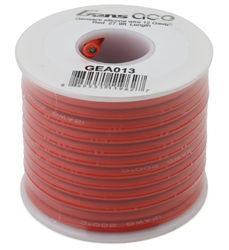 GENS ACE ... SILICONE WIRE (12AWG) (RED) (27.9FT.) SPOOL