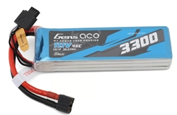 GENS ACE T3... LIPO 11.1V 3300MAH 45C 3S1P LIPO: EC3 AND DEANS ADAPTER