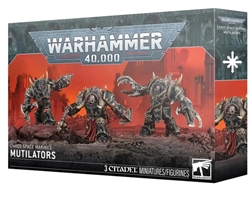 GAMES WORKSHOP ... WARHAMMER CHAOS SPACE MARINES: MUTILATORS