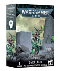 GAMES WORKSHOP ... NECRONS: OVERLORD + TRANSLOCATION SHROUD
