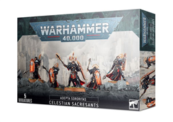 GAMES WORKSHOP ... ADEPTA SORORITAS CELESTIAN SACRESANTS