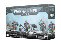 GAMES WORKSHOP ... SPACE WOLVES WOLF GUARD HEADTAKERS