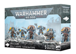 GAMES WORKSHOP ... SPACE WOLVES WOLF GUARD TERMINATORS