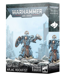 GAMES WORKSHOP ... SPACE WOLVES  ARJAC ROCKFIST