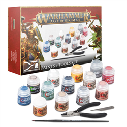 GAMES WORKSHOP ... AOS S/E + PAINT SET ENG/SPA/PORT/LA