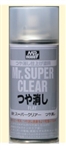 GunZe SANGYO PAINTS MR BRANDS ... MR SUPER CLEAR FLAT SPRAY