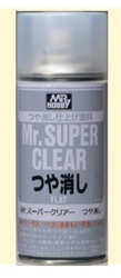 GunZe SANGYO PAINTS MR BRANDS ... MR SUPER CLEAR FLAT SPRAY