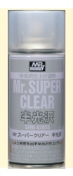 GunZe SANGYO PAINTS MR BRANDS ... MR SUPER CLEAR SEMI SPRAY