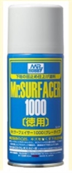 GunZe SANGYO PAINTS MR BRANDS ... MR SURFACER 1000 DLX SPRAY