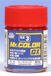 GunZe SANGYO PAINTS MR BRANDS ... GLOSS HARMANN RED 18m: