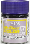 GunZe SANGYO PAINTS MR BRANDS ... CLEAR VIOLET 18ML