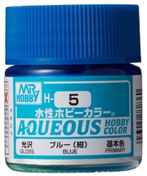 GunZe SANGYO PAINTS MR BRANDS ... GLOSS BLUE 10ML BOTTLE