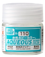GunZe SANGYO PAINTS MR BRANDS ... CLEAR SEMI GLOS 10ml
