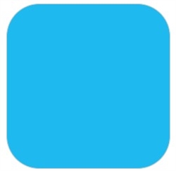 GunZe SANGYO PAINTS MR BRANDS ... GLOSS LIGHT BLUE 10ML BOTTLE
