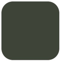 GunZe SANGYO PAINTS MR BRANDS ... SEMI-GLOSS RLM71 DRK GRN 10ML BOTTLE
