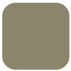GunZe SANGYO PAINTS MR BRANDS ... SEMI-GLOSS RLM02 GRAY 10ML BOTTLE