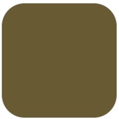 GunZe SANGYO PAINTS MR BRANDS ... FLAT KHAKI 10ML BOTTLE