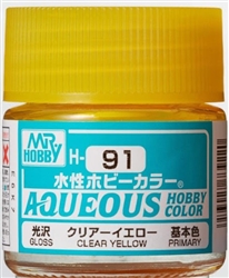 GunZe SANGYO PAINTS MR BRANDS ... GLOSS CLEAR YELLOW 10ml