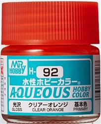GunZe SANGYO PAINTS MR BRANDS ... GLOSS CEAR ORANGE 10ml