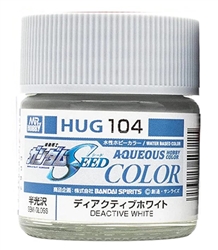 GunZe SANGYO PAINTS MR BRANDS ... DEACTIVE WHITE GUNDAM COLOR