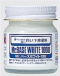 GunZe SANGYO PAINTS MR BRANDS ... MR BASE WHITE 1000 40ml