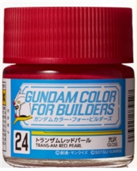 GunZe SANGYO PAINTS MR BRANDS ... GUNDAM COLOR TRANS AM RED PEARL