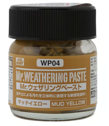 GunZe SANGYO PAINTS MR BRANDS ... MR. HOBBY WEATHERING PASTE (MUD YELLOW)