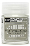 GunZe SANGYO PAINTS MR BRANDS ... MR CRYSTAL TOPAZ GOLD 18ml