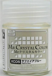 GunZe SANGYO PAINTS MR BRANDS ... MR CRYSTAL SAPPHIRE BLUE 18ml