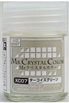 GunZe SANGYO PAINTS MR BRANDS ... MR CRYSTAL TURQUOISE GREEN 18ml