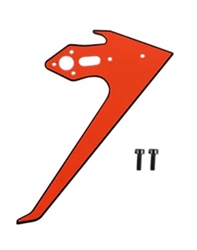 GOOSKY HELICOPTERS 7... S2 MAX TAIL FIN - ORANGE