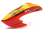 GOOSKY HELICOPTERS 60... GOOSKY S2 CANOPY - RED/YELLOW